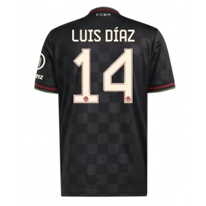 Fotbalové Dres Bayern Munich Luis Diaz #14 Třetí Oblečení 2025-26 Krátký Rukáv